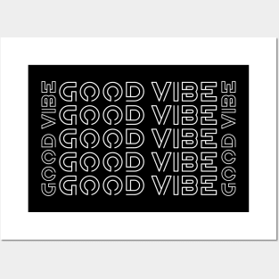 Good Vibe Tees Posters and Art